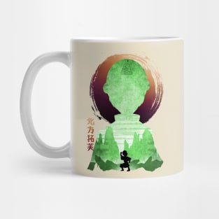 Minimalist Silhouette Toph Mug